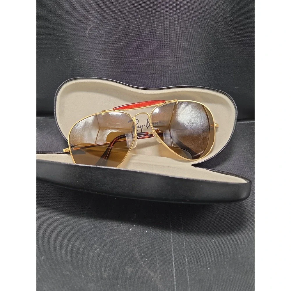 Bausch & Lomb B&L Ray-Ban Tortuga Outdoorsman II B-15 Sunglasses 62mm